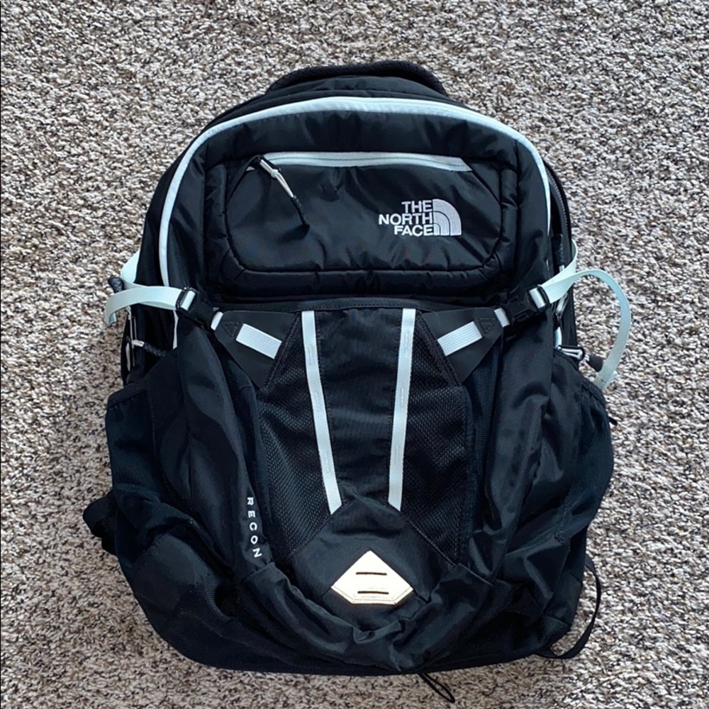 North Face backpack with laptop sleeve, Recon